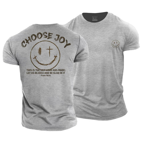 Men's Choose Joy Cotton T-Shirt