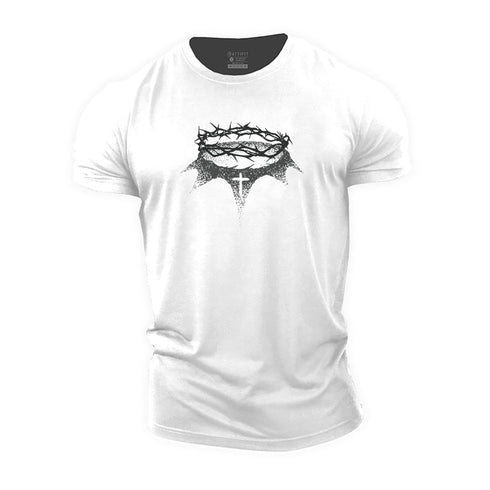 Men's Crown of Thorns Cotton T-Shirt