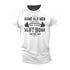 Men's Some Old Men Take Naps, Real Old Men Lift Iron Then Take A Nap Cotton T-Shirt