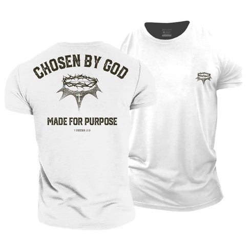 Men's Chosen by God Cotton T-Shirt