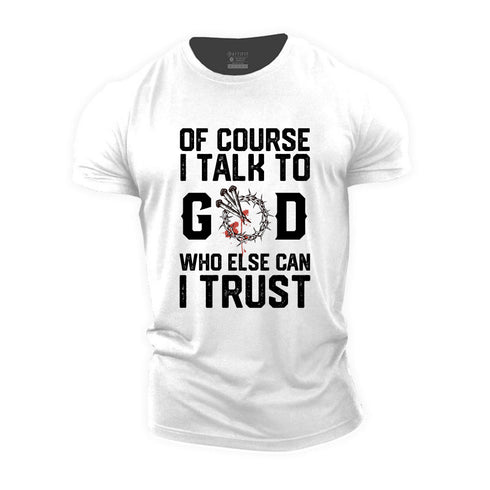 Men's Talk To God Cotton T-Shirt