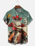 Men's Christmas Funny Graphic Short Sleeve Hawaiian Shirt