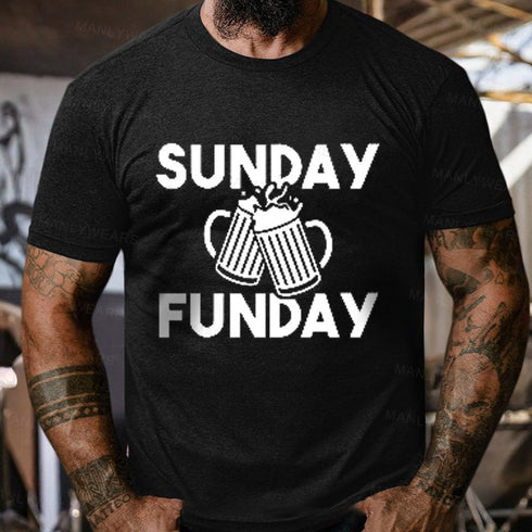 Men's Sunday Funday Short Sleeve T-Shirt