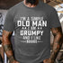 Men's I'm A Simple Old Man I Am Grumpy And I Like T-Shirt