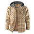Men‘s Warm Pocket Casual Hoodie Jacket Outwear