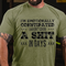Men's I'm Emotionally Constipated I Haven't Given A Shit In Days Cotton T-Shirt